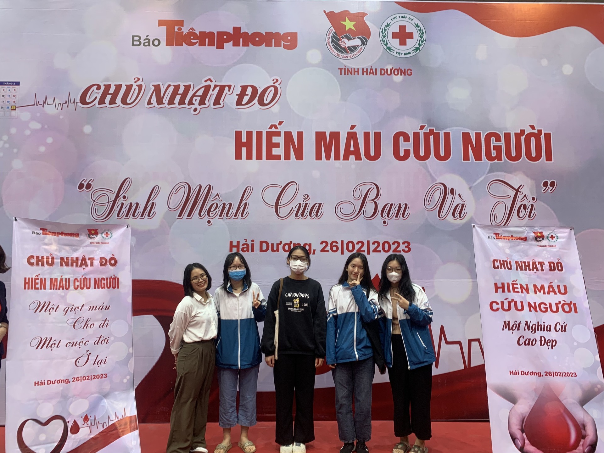 Chủ nhật Đỏ 2023: Thầy và trò THPT Chuyên Nguyễn Trãi góp phần lan tỏa tinh thần “Một giọt máu cho đi - Một cuộc đời ở lại”